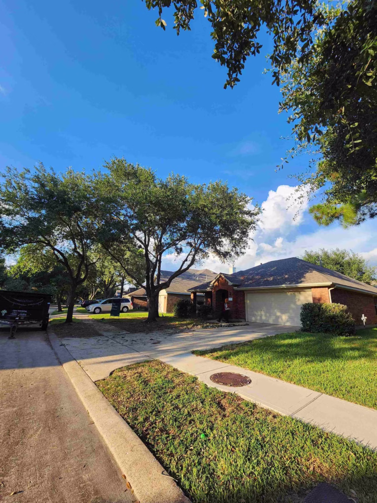 Landscape-Improvement-with-Tree-Trimming-Windy-Port-Ln-Richmond-TX